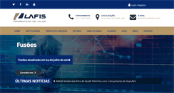 Desktop Screenshot of lafis.com.br